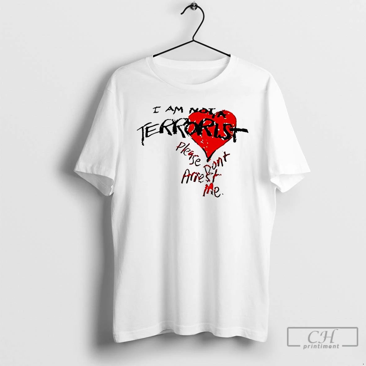 Classic I Am Dont Terrorist Please Dont Arrest Me T Shirts