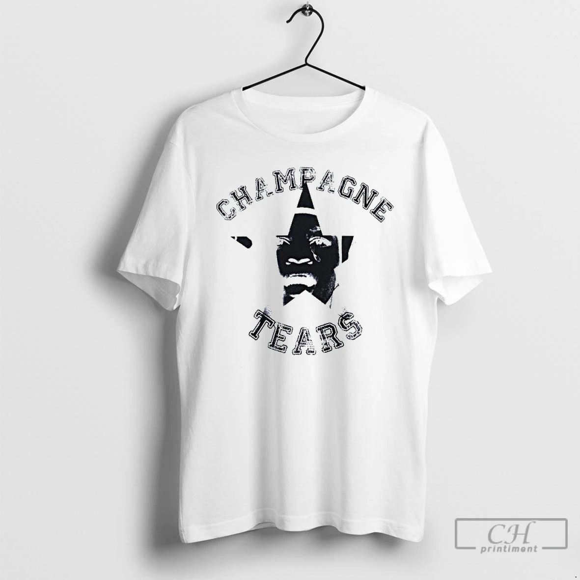 Premium Josman Champagne Tears Face T Shirts
