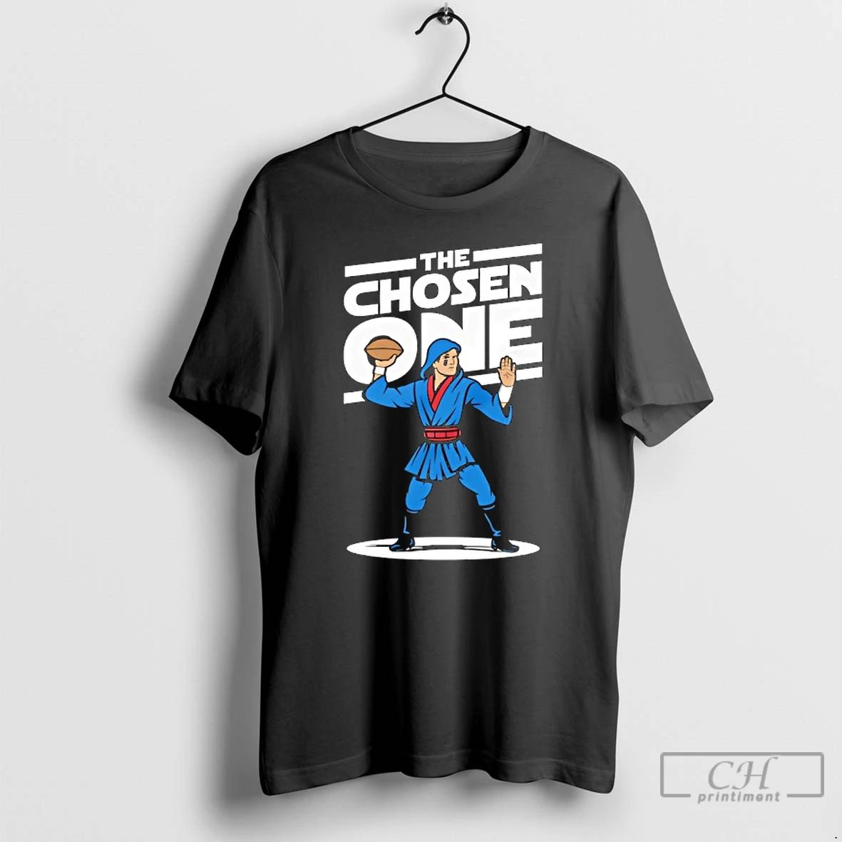 Premium The Chosen One Throw The Football T Shirts