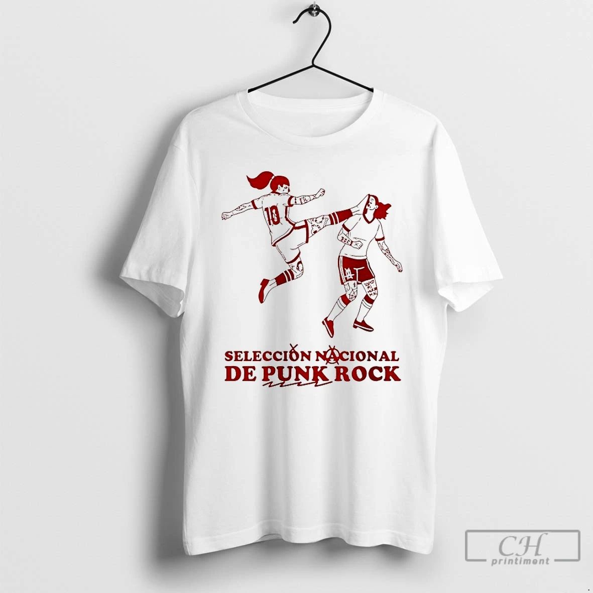 Premium Seleccion Nacional De Punk Rock T Shirts