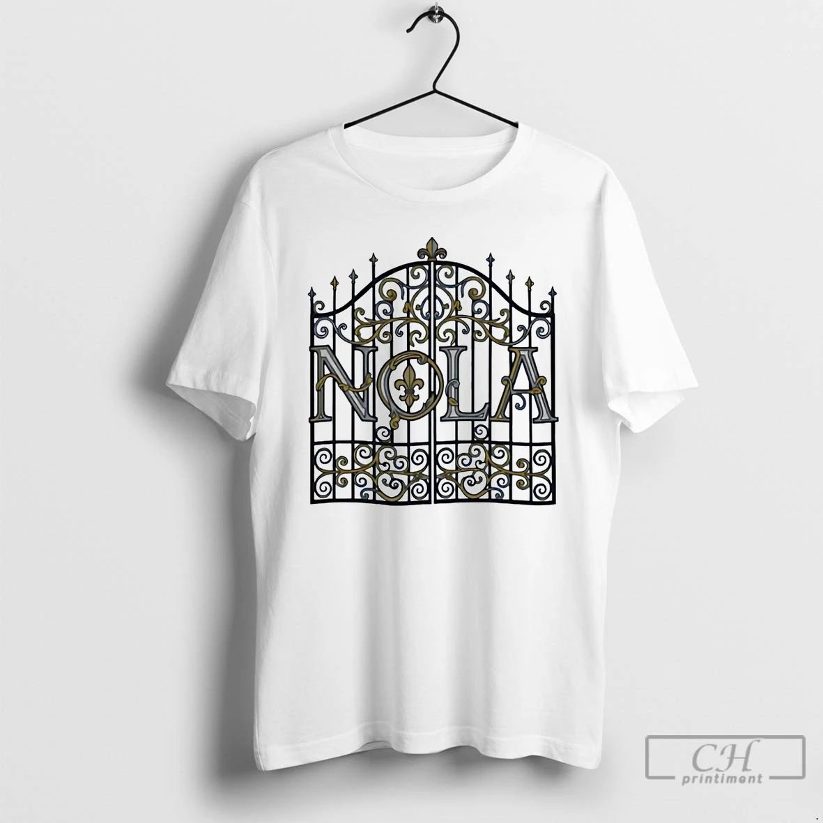 Classic Louisiana Nola Gates T Shirts