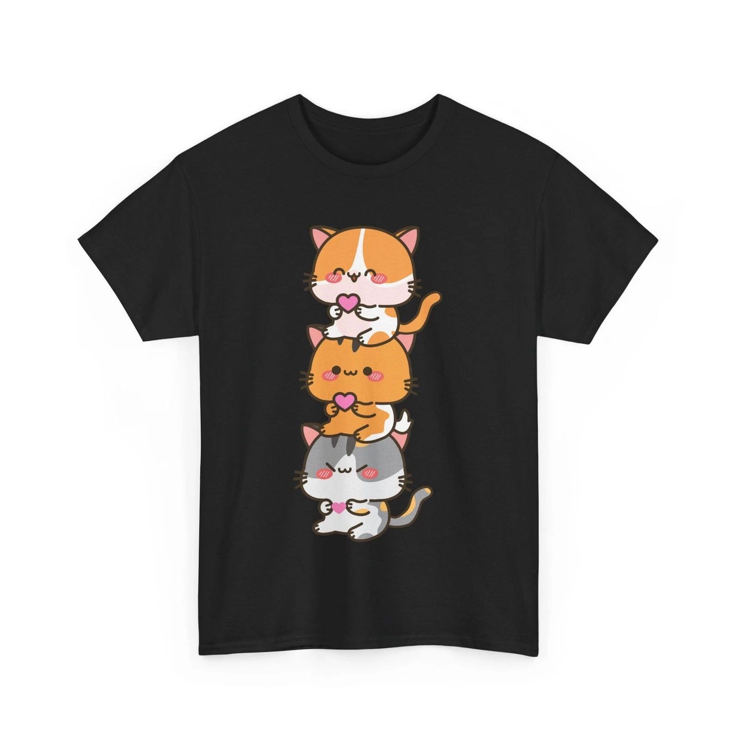 Kawaii Cat Kitty Lovers Kitten Anime Cats Lovers Cute T-Shirt