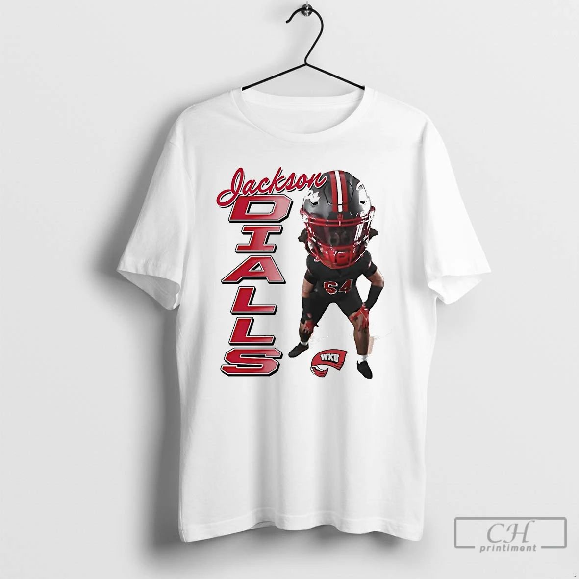 Classic Jackson Dialls Caricature Western Kentucky T Shirts