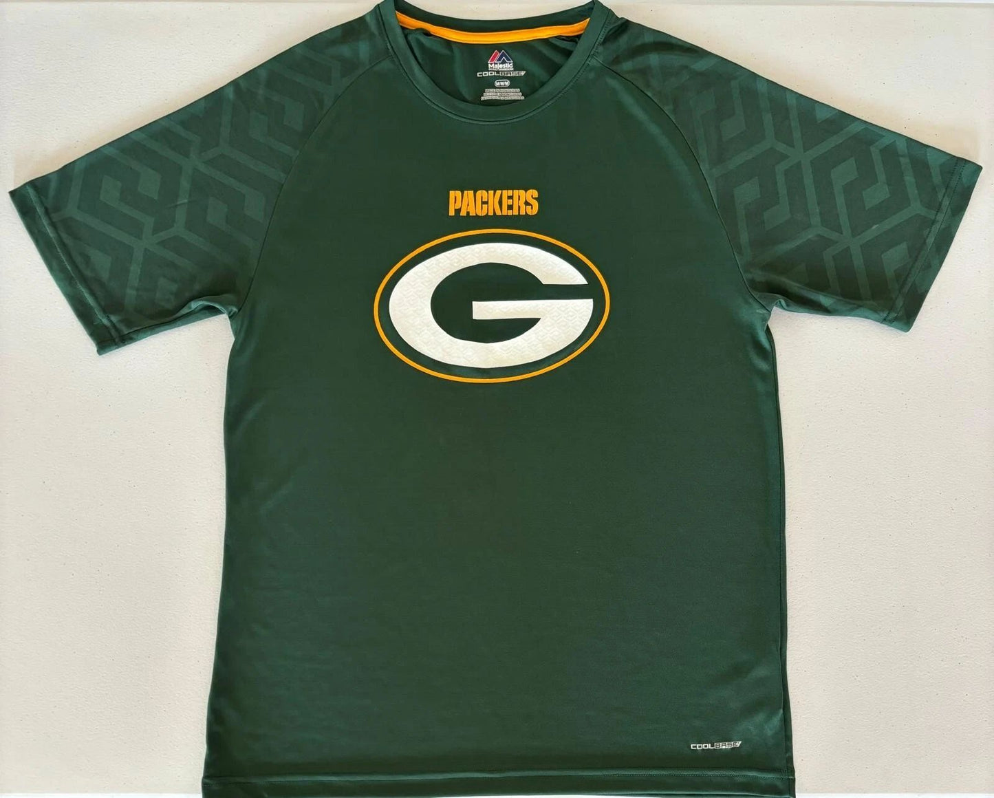 Majestic Athletics Green Bay Packers Dri-Fit Athletic Logo Men's T-Shirt Size M