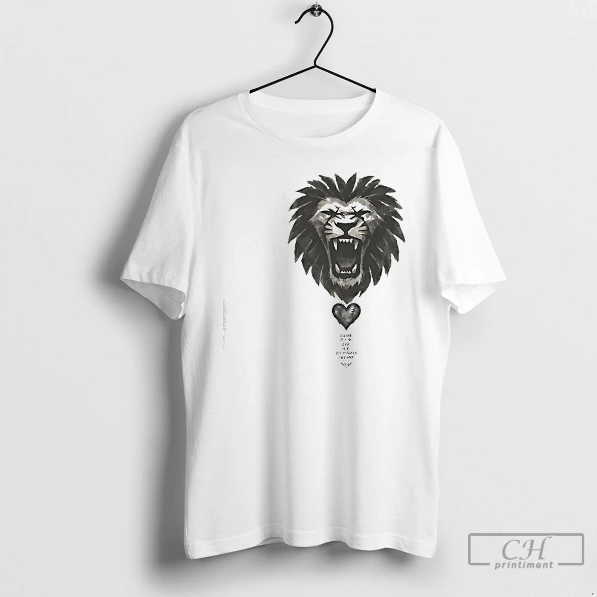Premium Ws Mvp Heart Of A Lion La Baseball Collection T Shirts