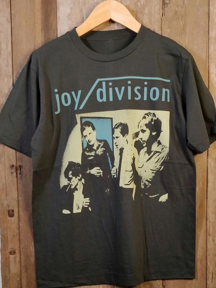 Joy Division Vintage Style Tee - Classic Band Unisex Black T-shirt Size S-5XL