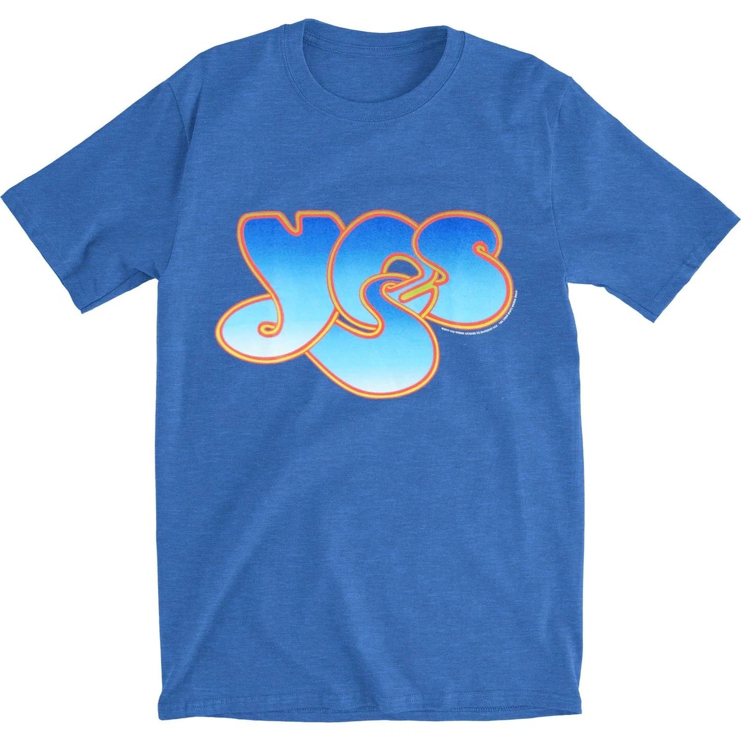 Men's Yes Yes Logo Slim Fit T-shirt XX-Large Blue