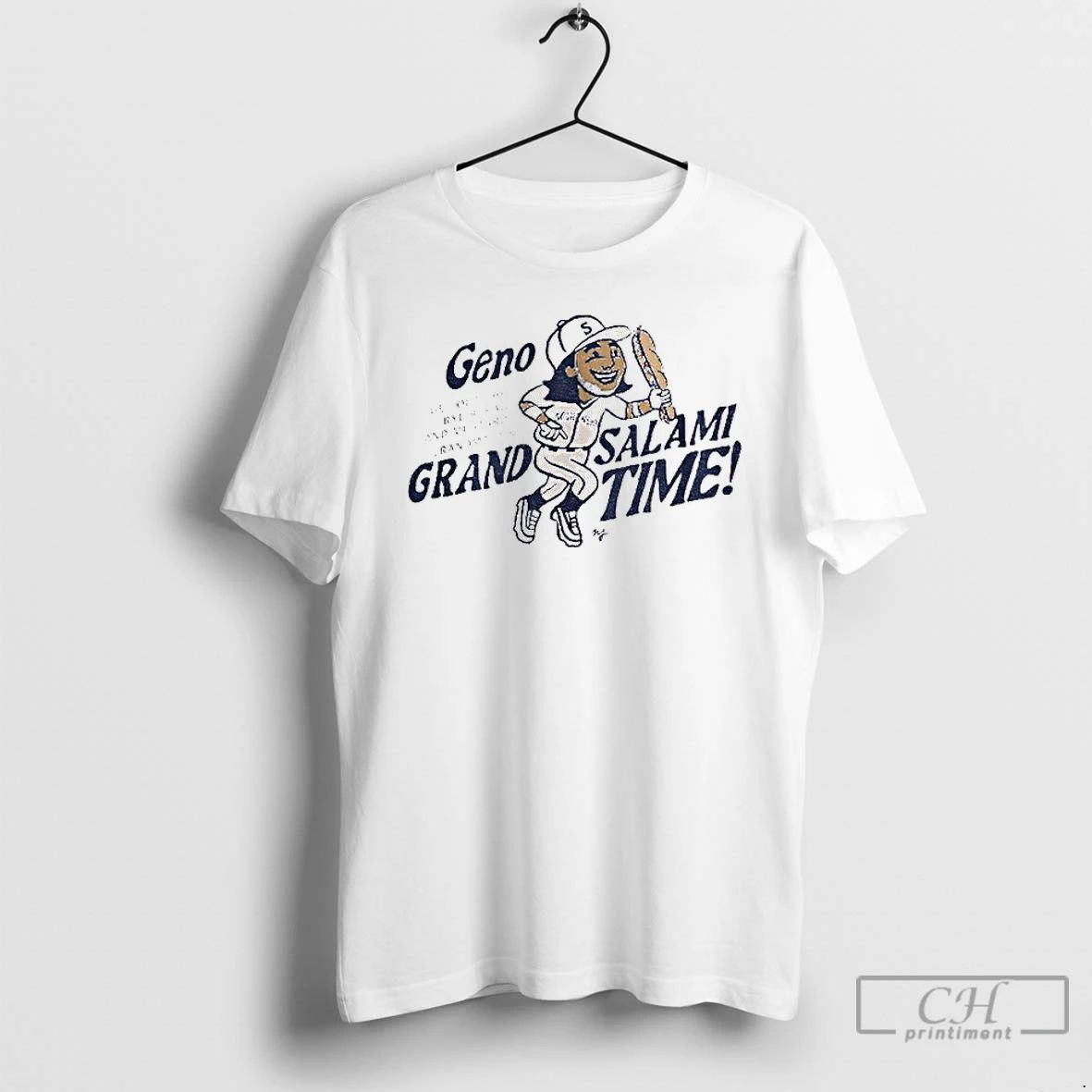 Classic Seattle Mariners Geno Grand Salami Time T Shirts