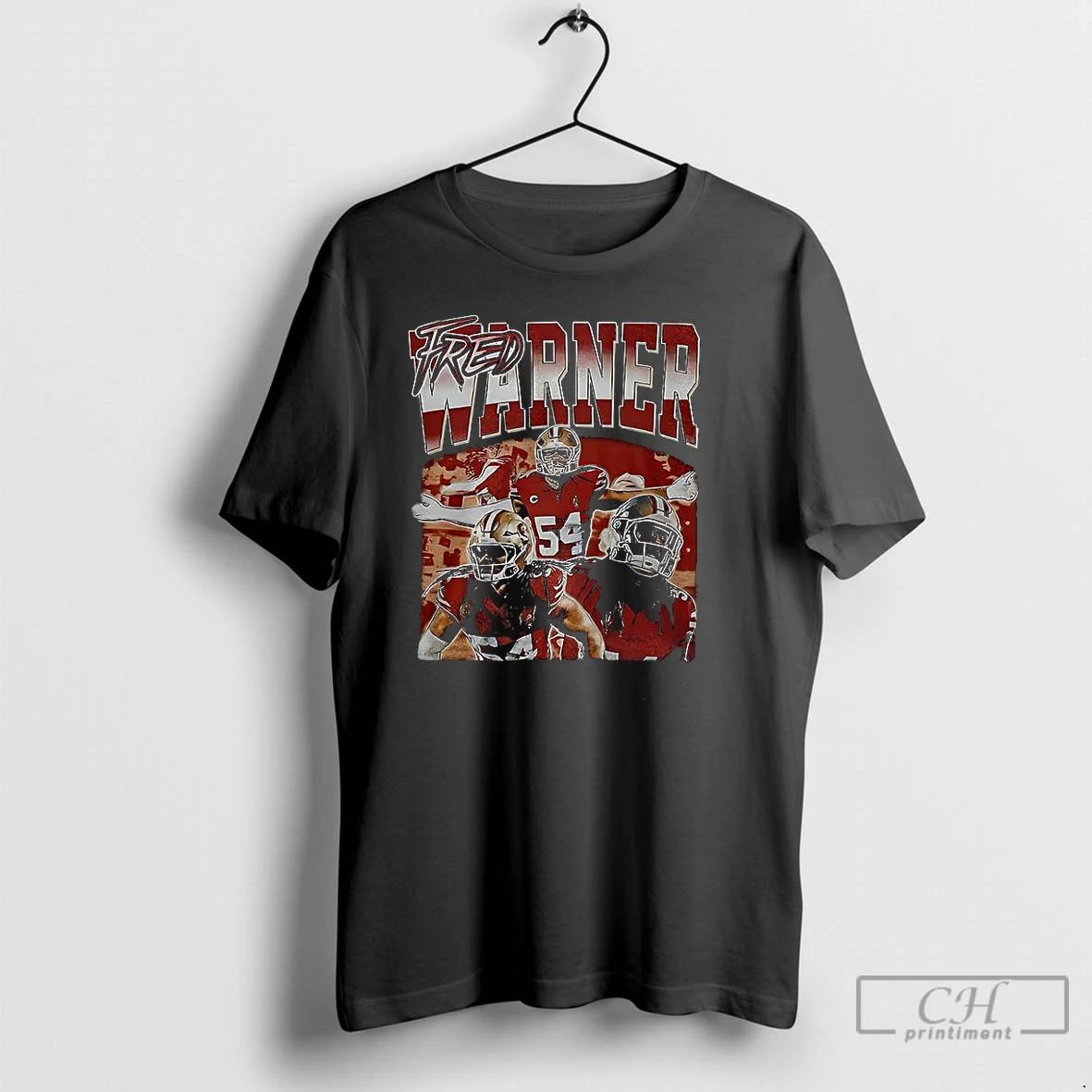 Classic Skyy Moore Wearing Fred Warner Graphic T Shirts