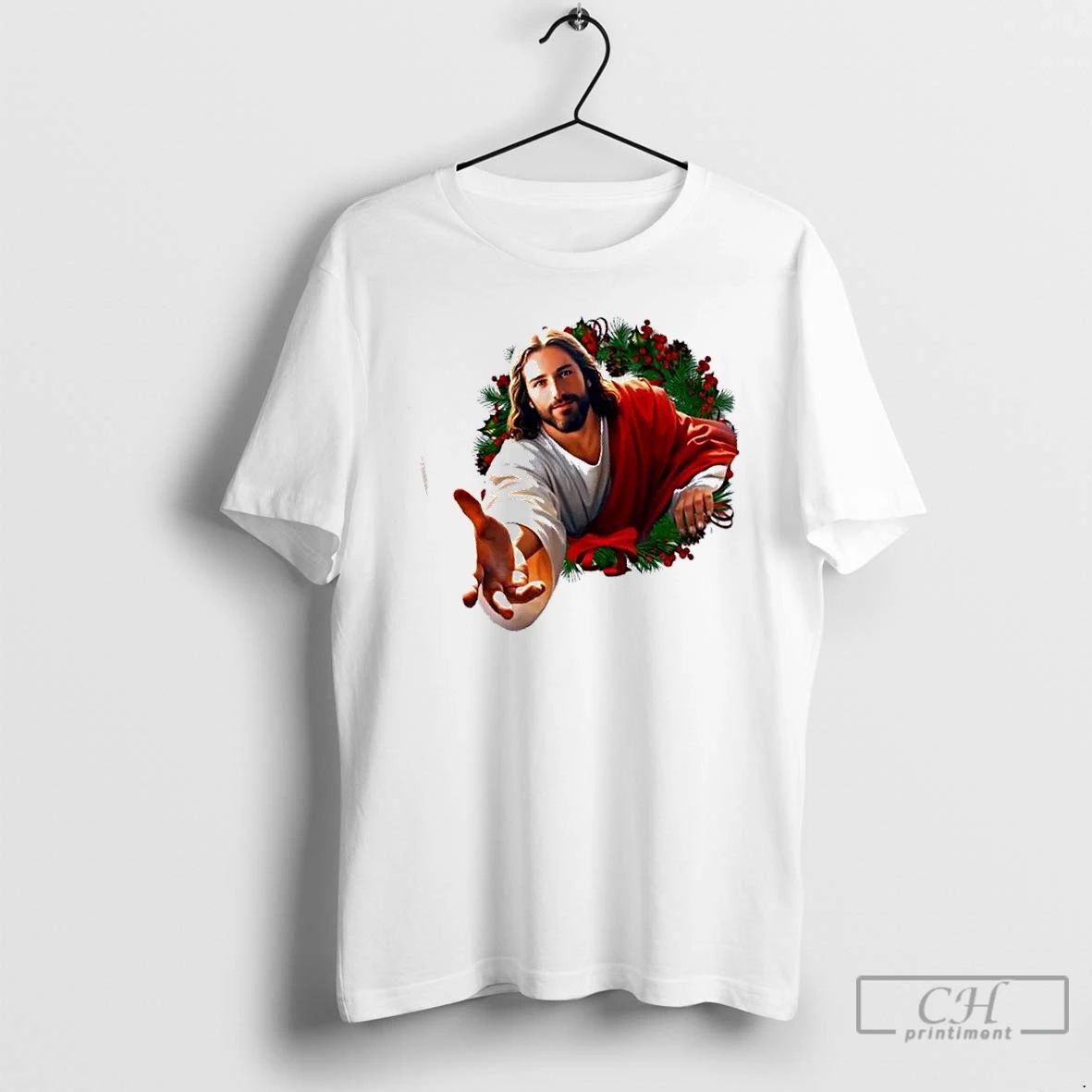 Premium Jesus Is The Reason For The Season Christmas Floral T Shirts