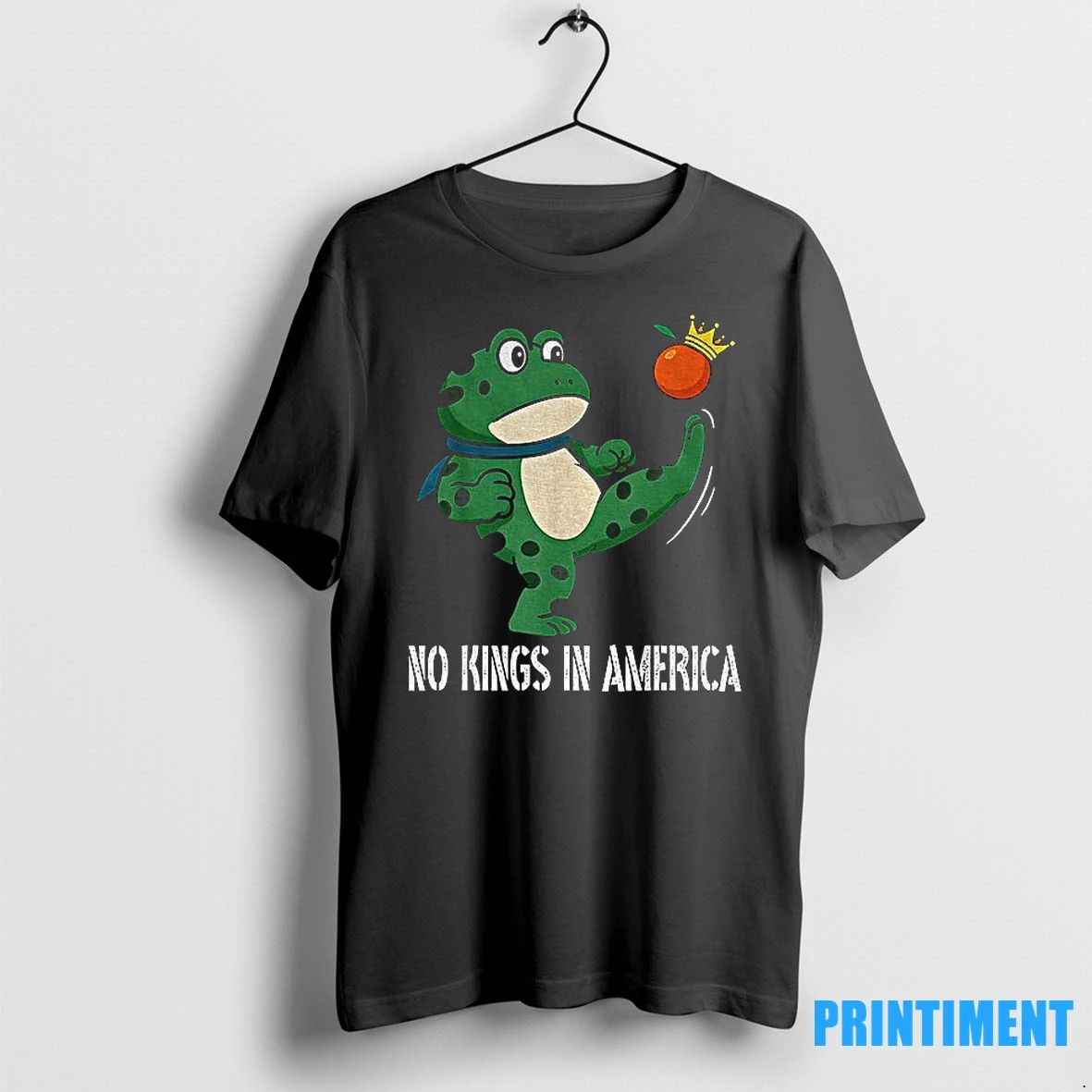 Portland Frog No Kings In America Anti Trump Tshirts Sweater