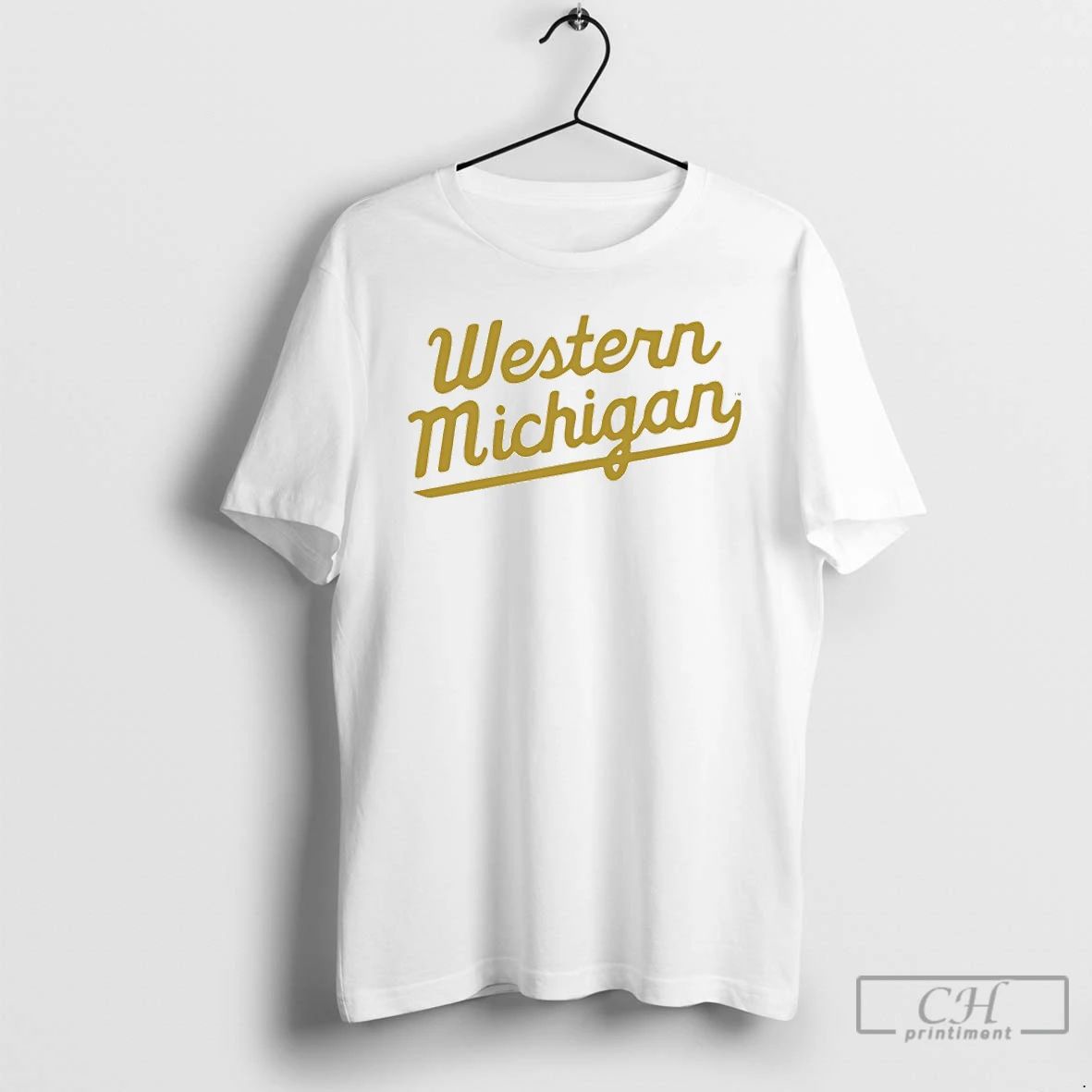 Classic Western Michigan Throwback Script T Shirts