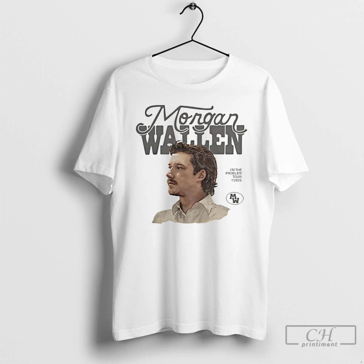 Classic Morgan Wallen Im The Problem Tour 2025 T Shirts