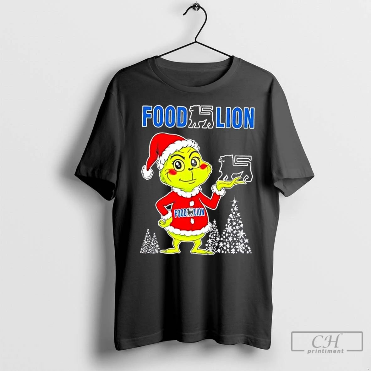 Classic Food Lion And Grinchmas Christmas Tree