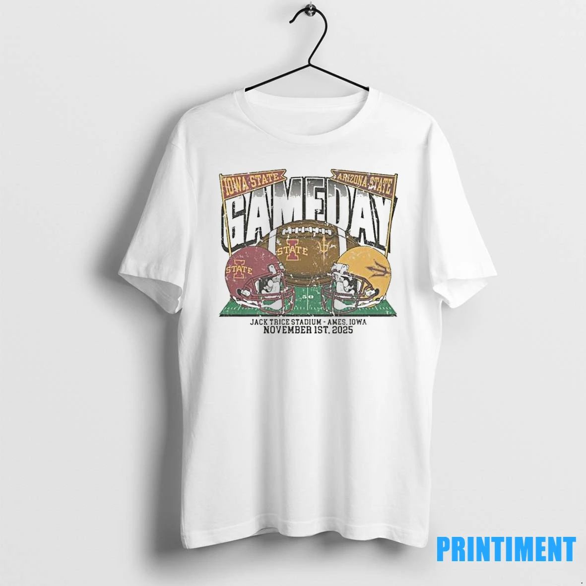 Iowa State Cyclones Vs Arizona State Sun Devils 2025 Game Day Football Matchup Tshirts Sweater