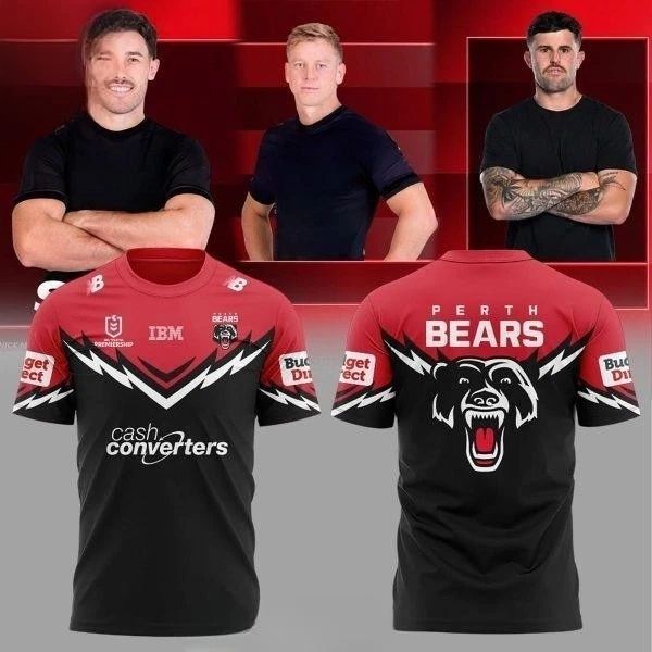 Perth Bears New Year New Bear Spirit 2026 T-Shirt