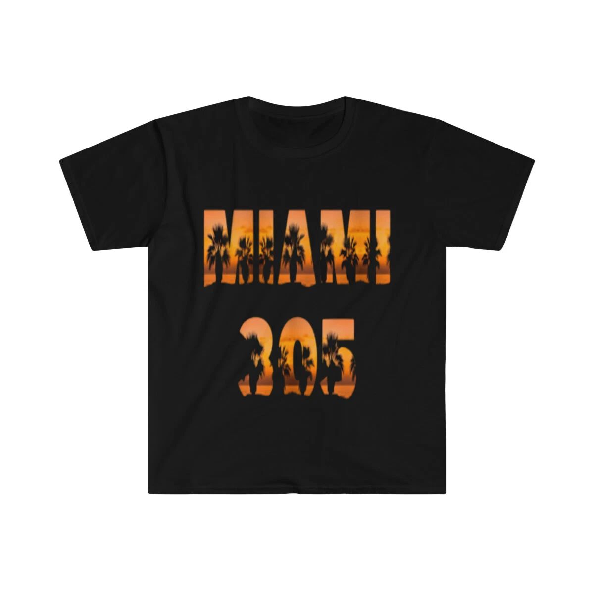 Unisex Soft Cotton T-Shirt. Florida Miami 305