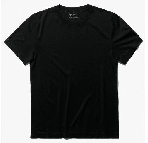 Mens Built Different Short Sleeve Crew T Shirt In Black Size XL BNWT