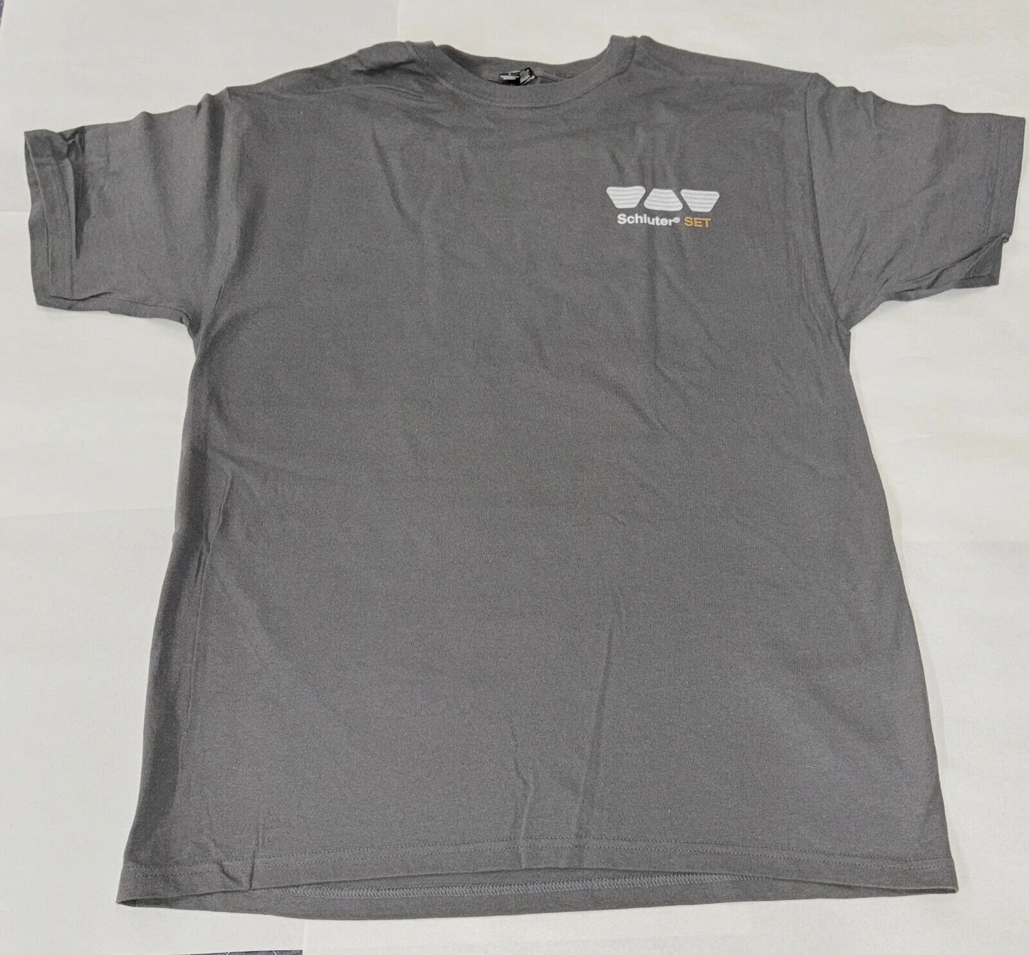 New Schluter Systems Large Charcoal Tee T-Shirt