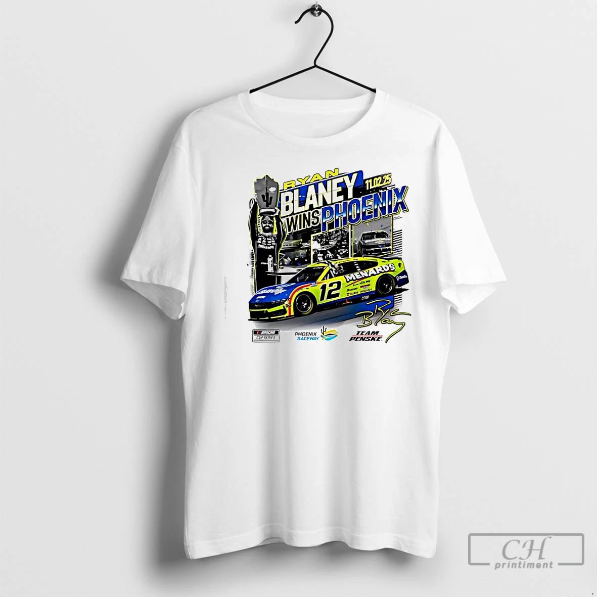 Premium Ryan Blaney Checkered Flag Sports 2025 Nascar Cup Series Championship Race Winner