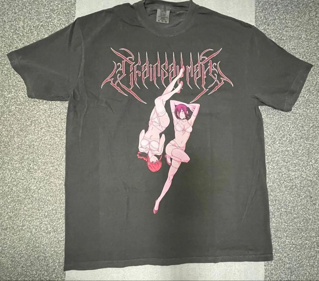 RARE Chainsaw Man T-Shirt Reze Makima Anime Vintage Style Graphic S-5XL PA5165