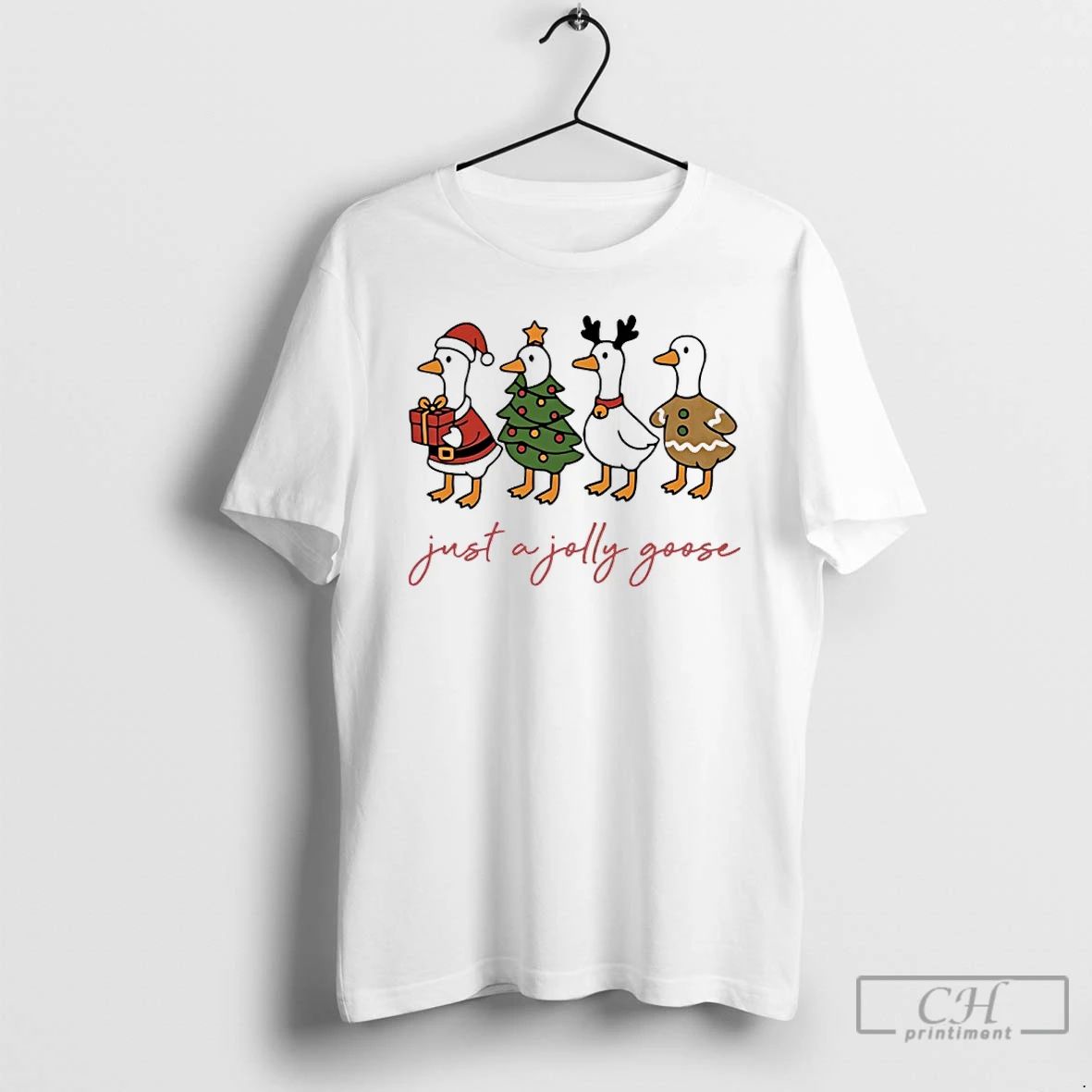 Classic Just A Jolly Goose Christmas 2025 T Shirts