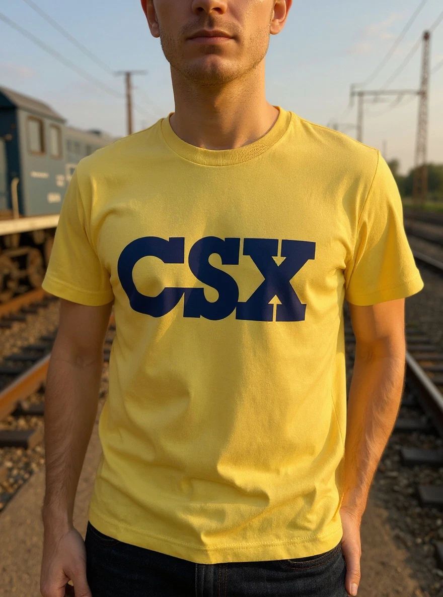 Railroad T-shirt; CSX Railway
