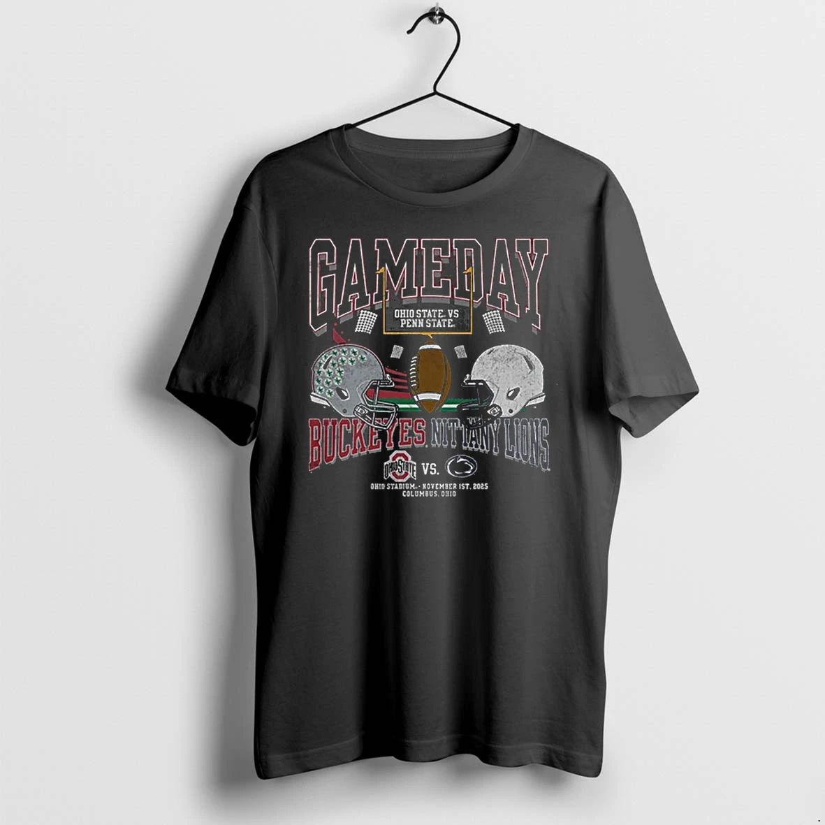 Ohio State Vs Penn State 2025 Gameday Football Matchup Tshirts Sweater