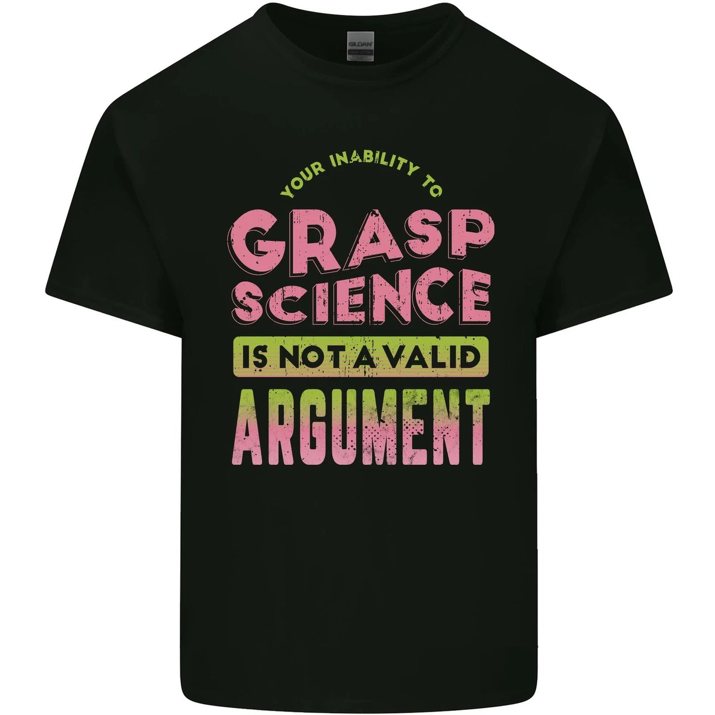Grasp Science Funny Geek Nerd Physics Maths Mens Cotton T-Shirt Tee Top