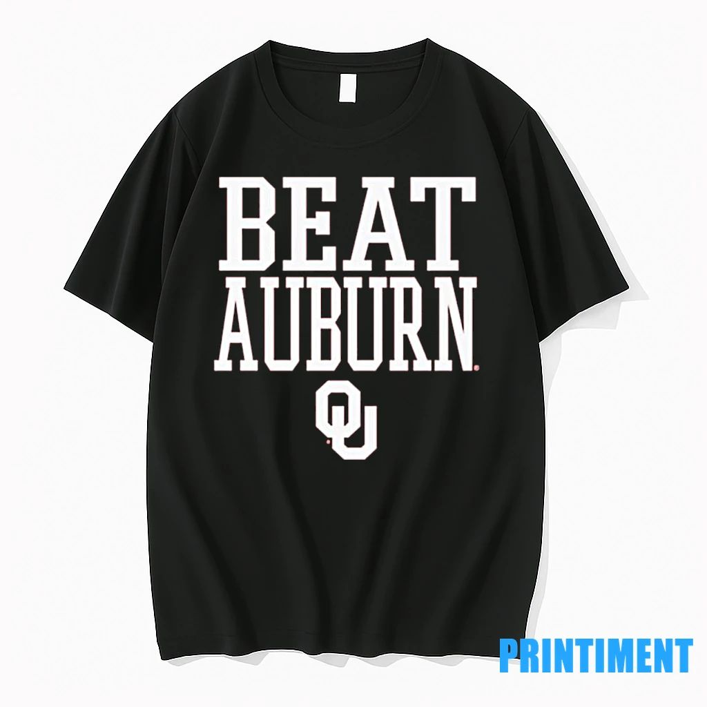Oklahoma Sooners Beat Auburn 2025 Rivalry Tshirts Sweater