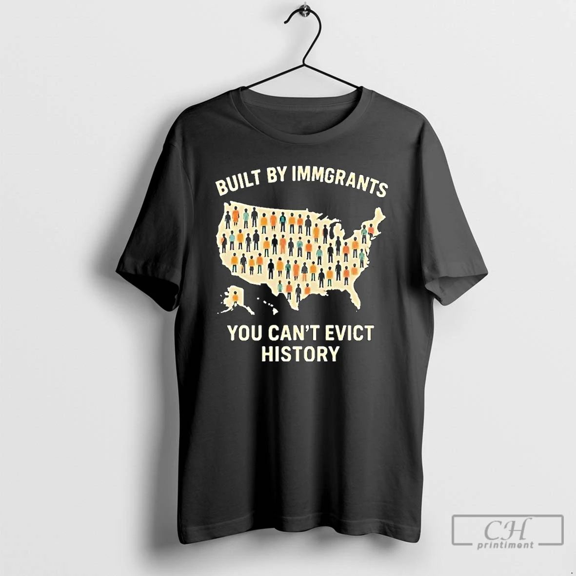 Classic Built By Immigrants You Cant Evict History Ornaments T Shirts
