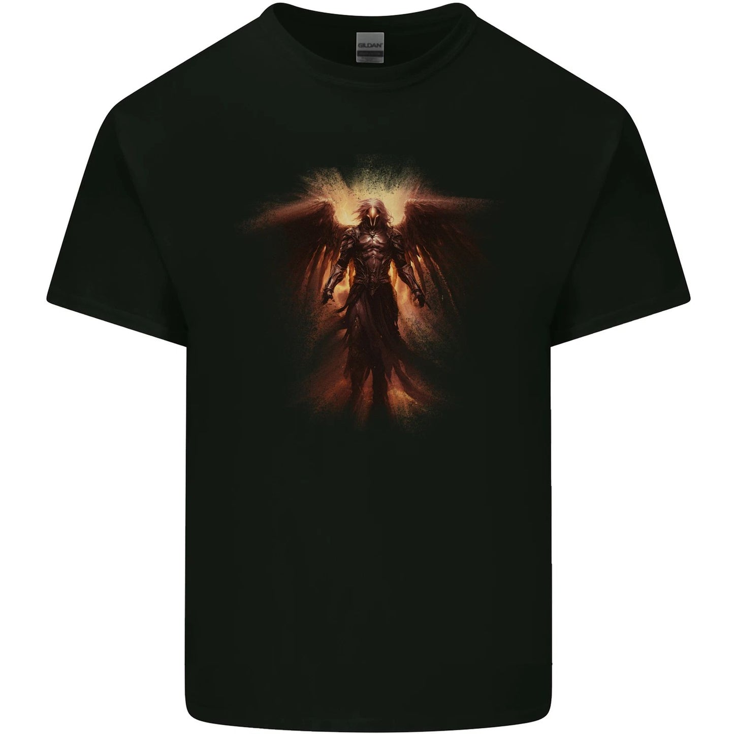 Angel of Death Fantasy Grim Reaper Mens Cotton T-Shirt Tee Top