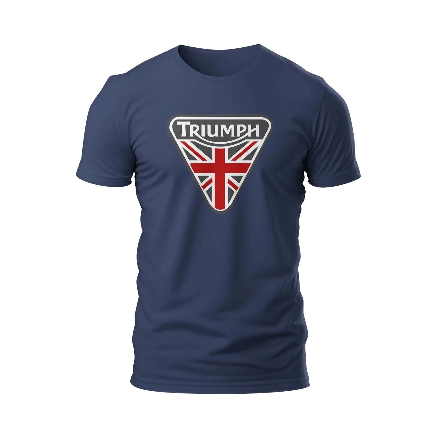 RARE Triumph Motorcycles Logo Funny T Shirt MADE IN USA