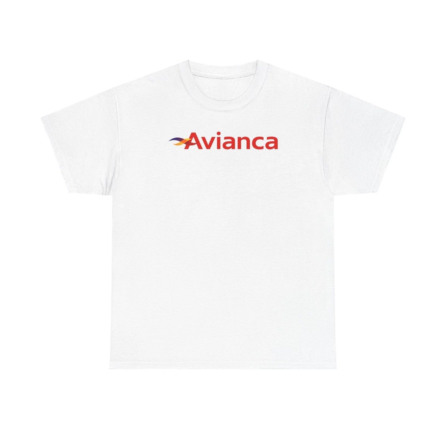 Avianca Airlines Unisex Heavy Cotton Tee, Travel T-Shirt, Airplane Lover Shirt,