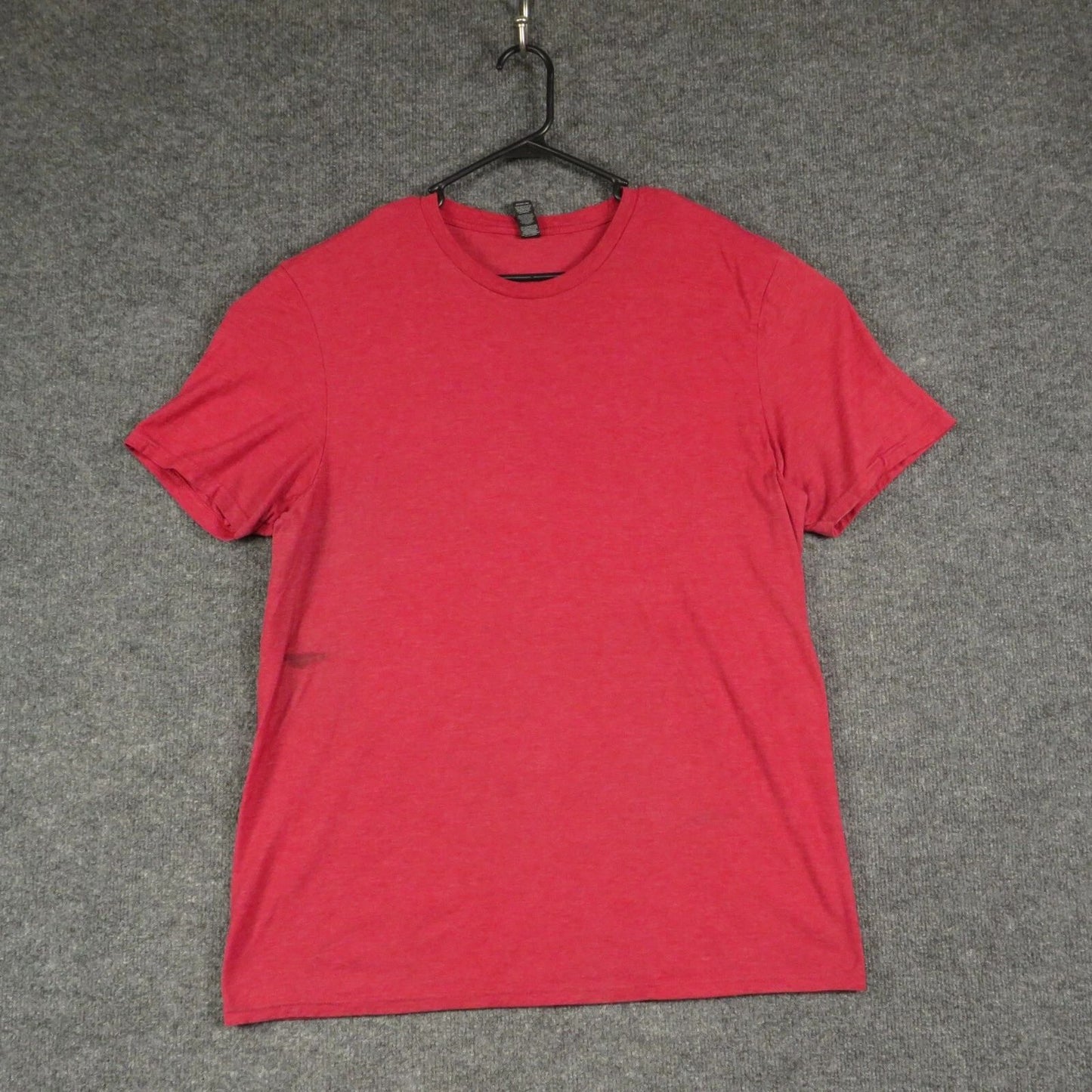 District Shirt Mens Extra Large Burgundy Short Sleeve Crew Neck Pullover T Shirt