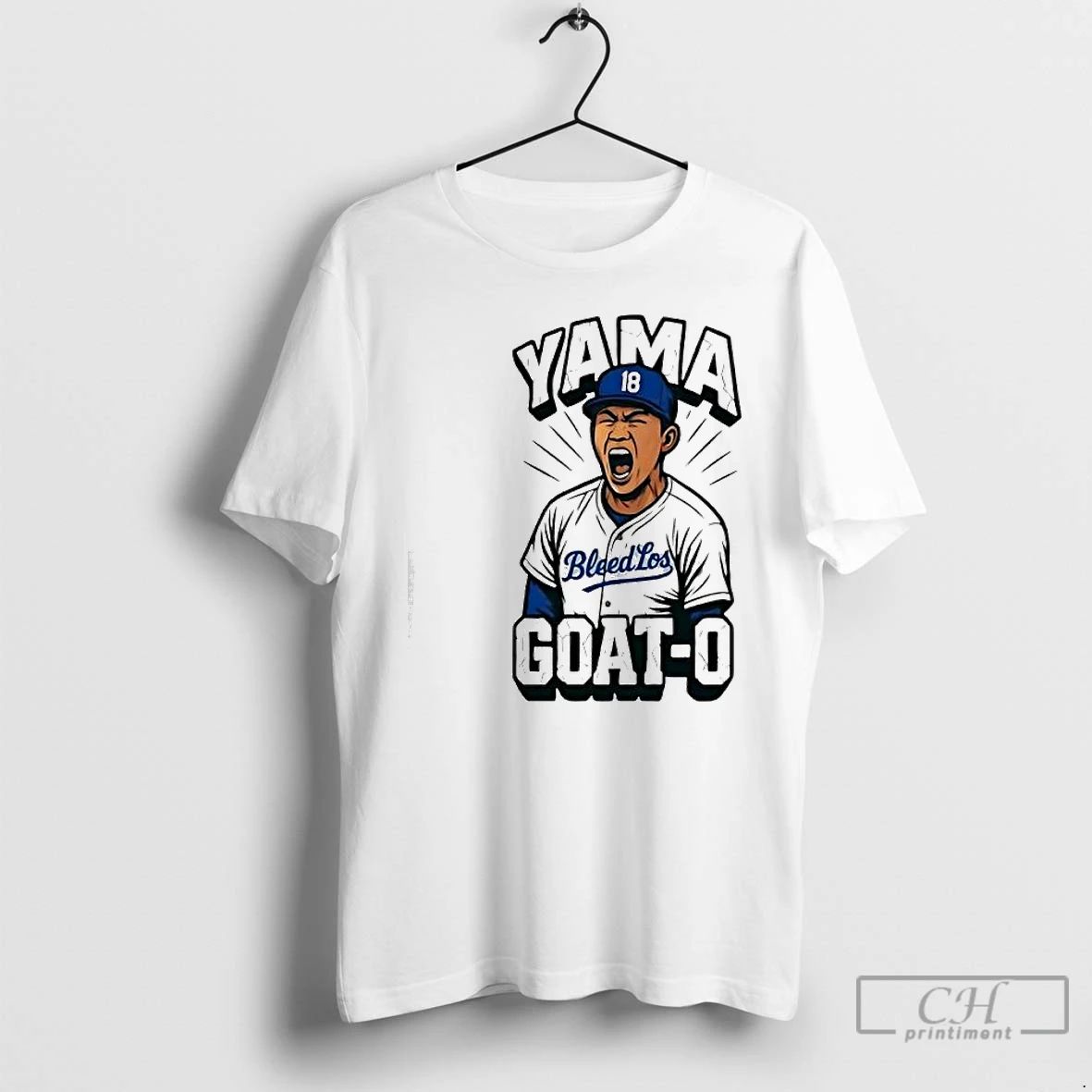 Premium Dodgers Yoshinobu Yama Goat O T Shirts