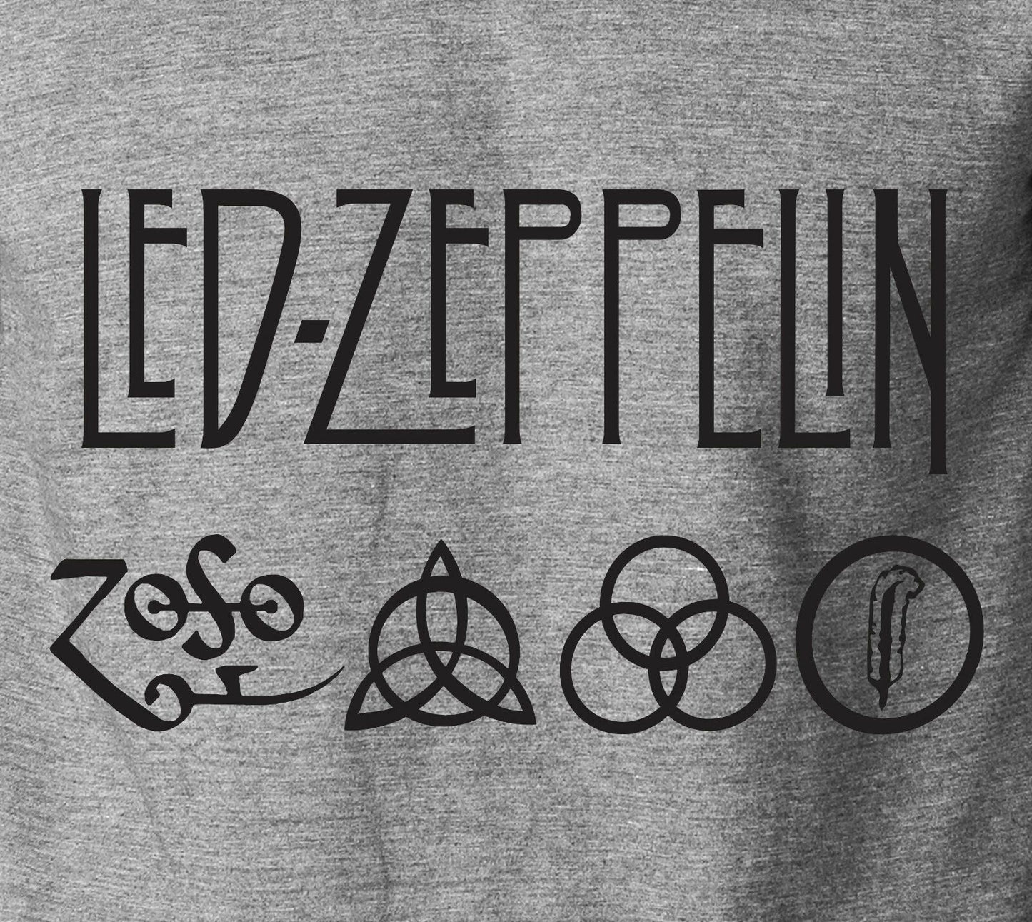 LED ZEPPELIN T-Shirt Classic Rock Band on S-6XL Cotton Tee