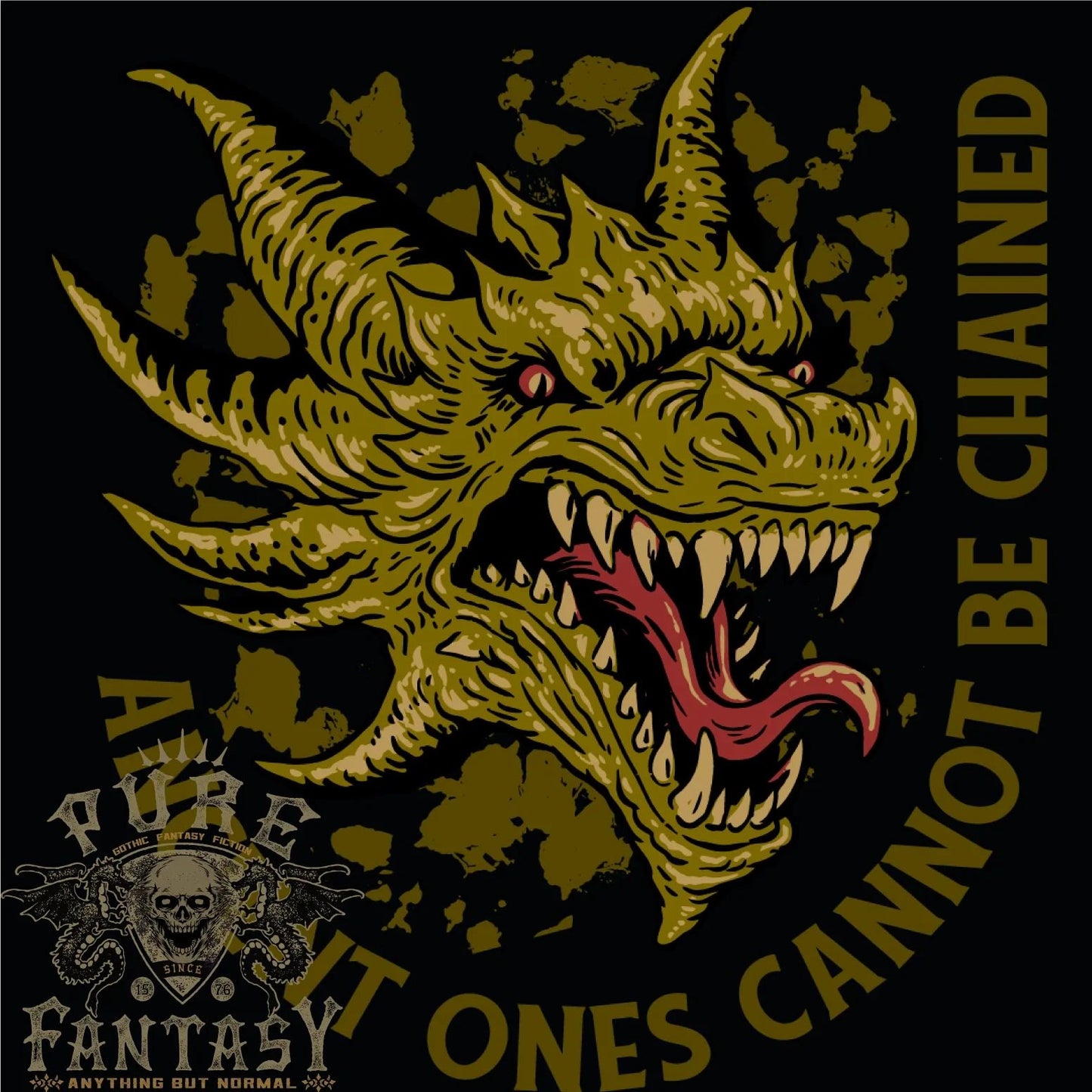 Ancient Ones Fantasy Dragon Mens T-Shirt 100% Cotton