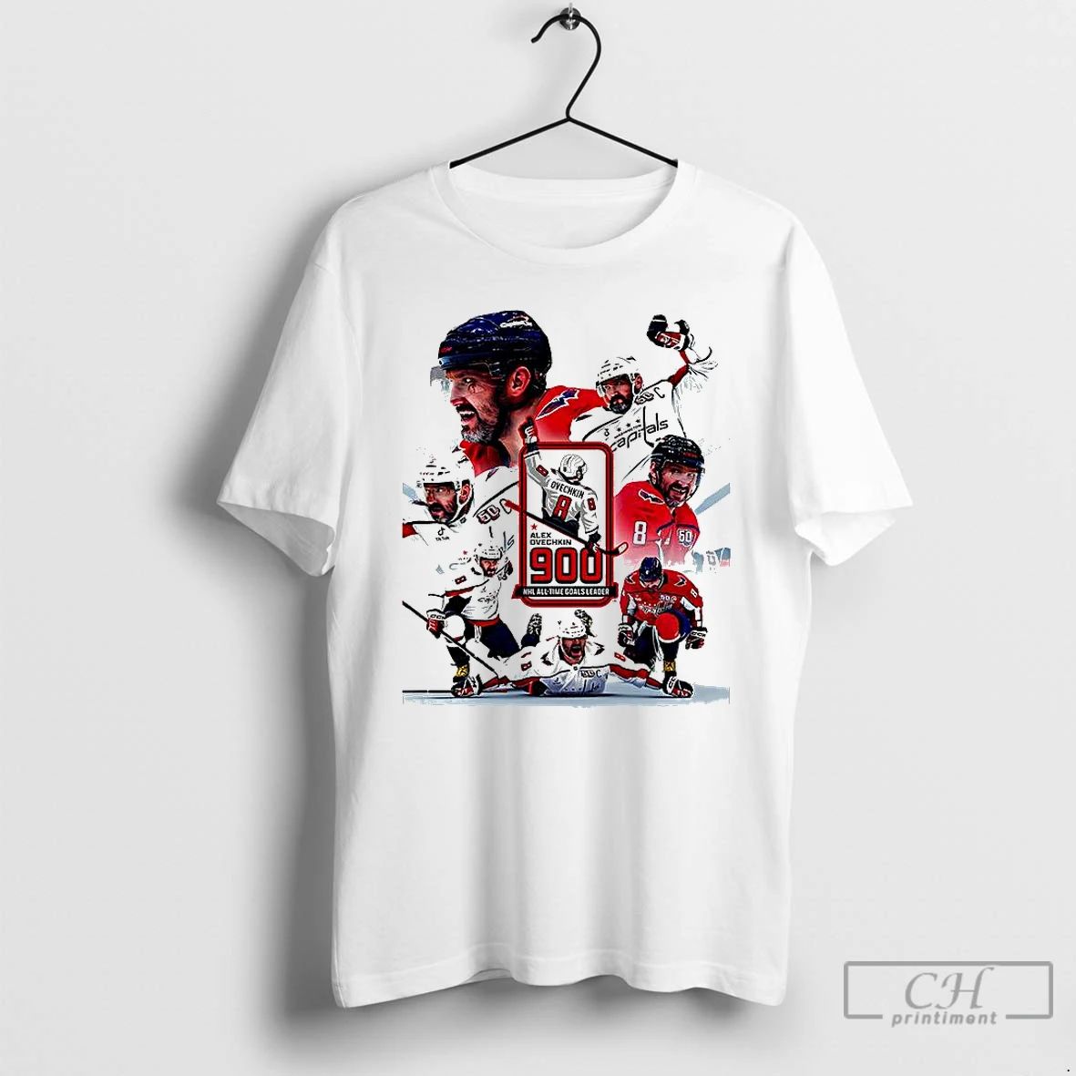 Premium Alex Ovechkin 900 Nhl All Time Goals Leader T Shirts