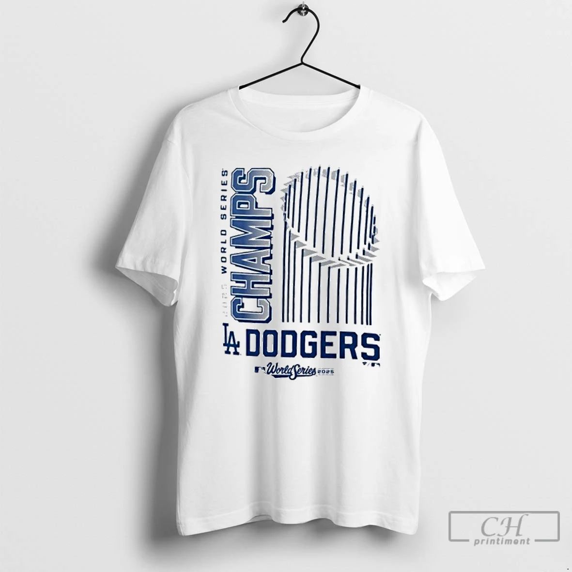 Premium 2025 World Series Champions La Dodgers Trophy T Shirts