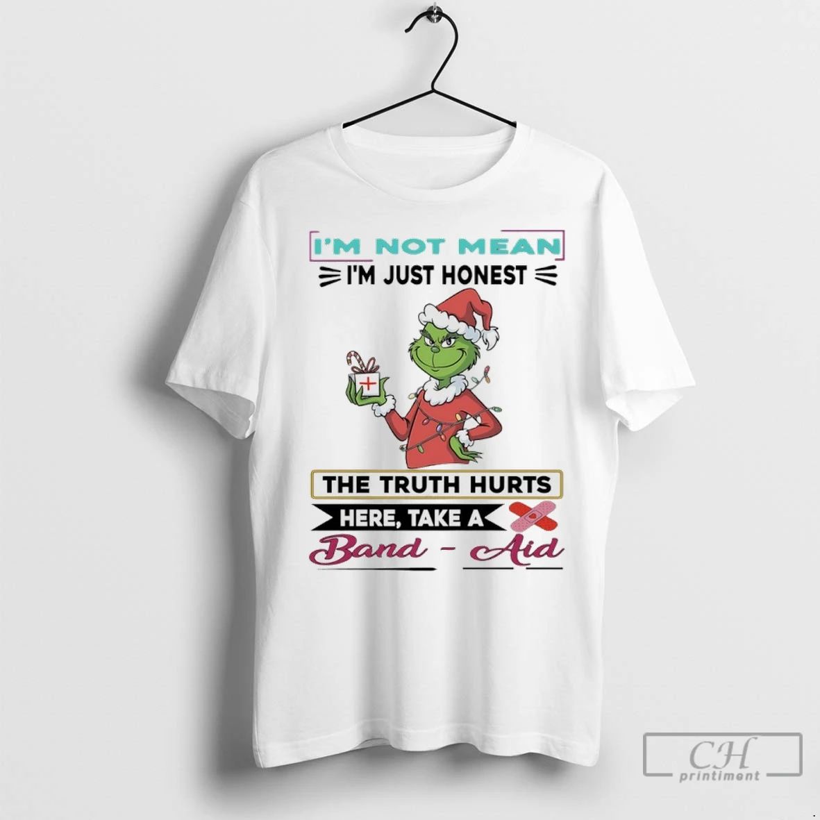 Premium Grinch Christmas Light Im Not Mean Im Just Honest The Truth Hurts Here Take