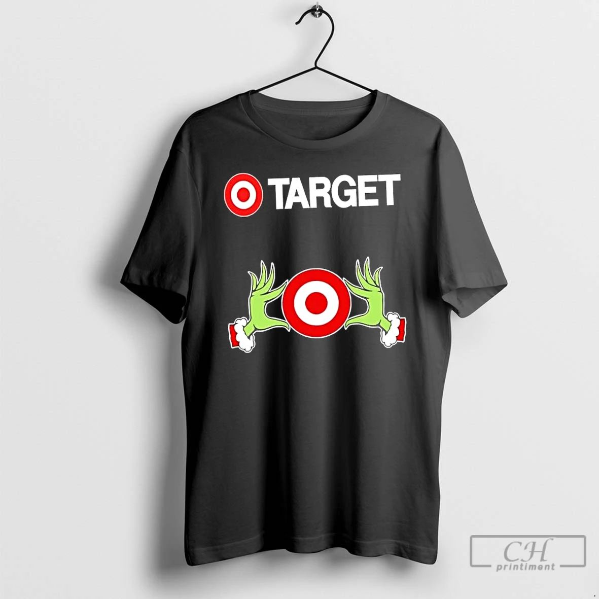 Classic Target X Grinch Hands Merry Christmas T Shirts