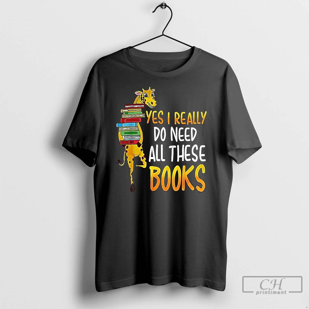 Classic Yes I Really Do Need All These Books Nerds Giraffe