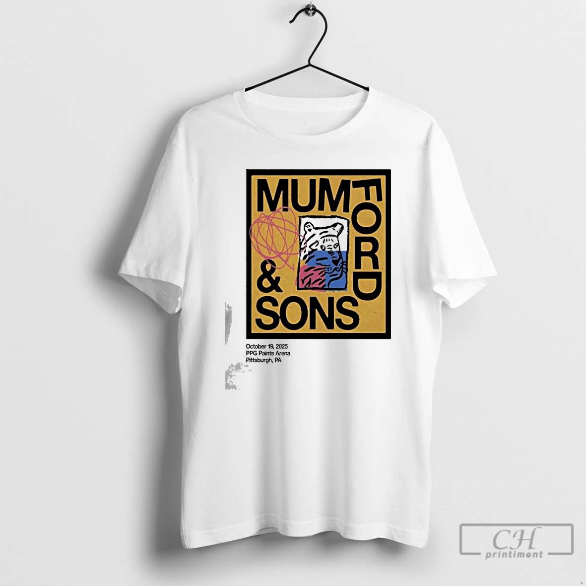 Classic Mumford And Sons Pittsburgh Pa October 19 2025 T Shirts