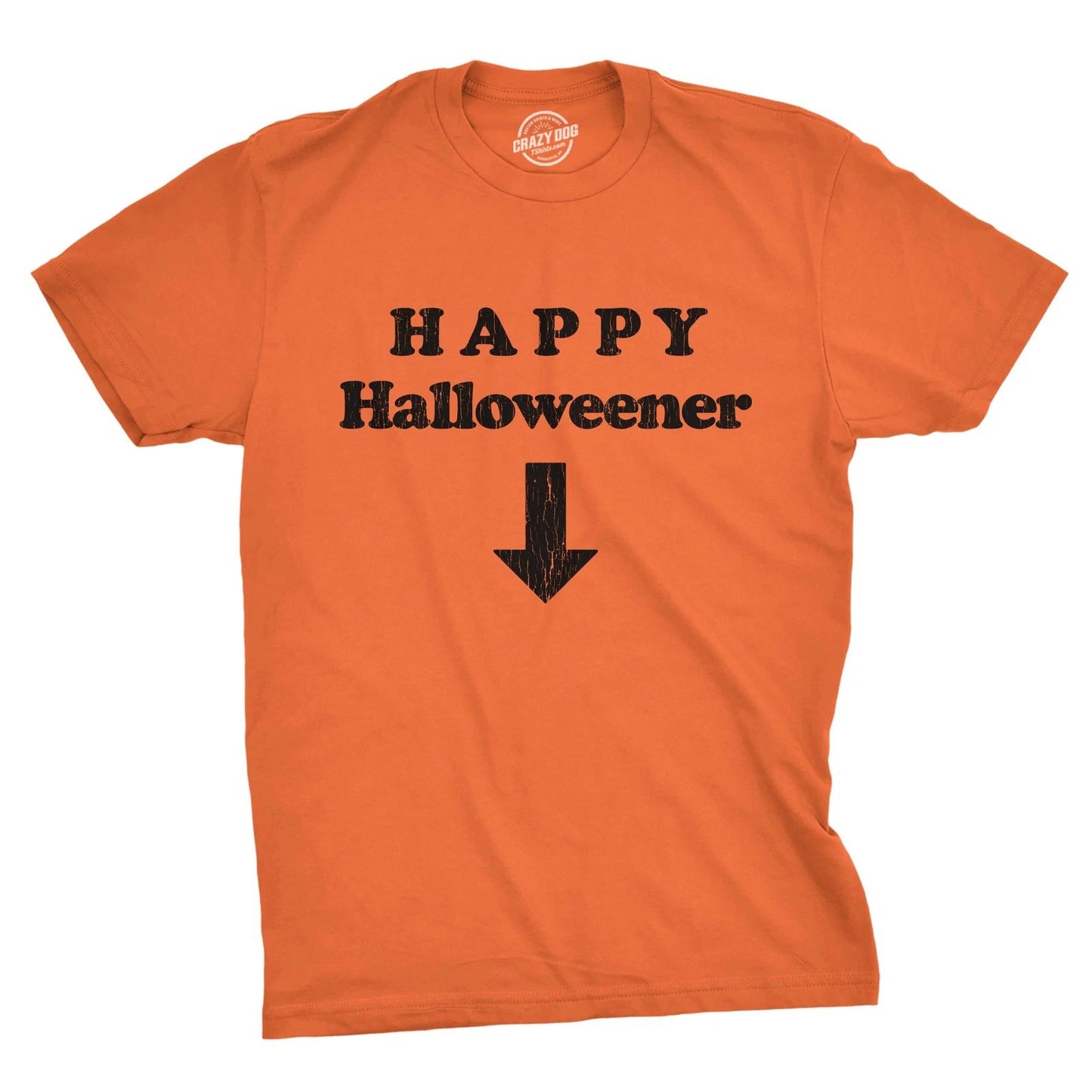 Mens Happy Halloweener T Shirt Funny Halloween Party Sarcastic Graphic