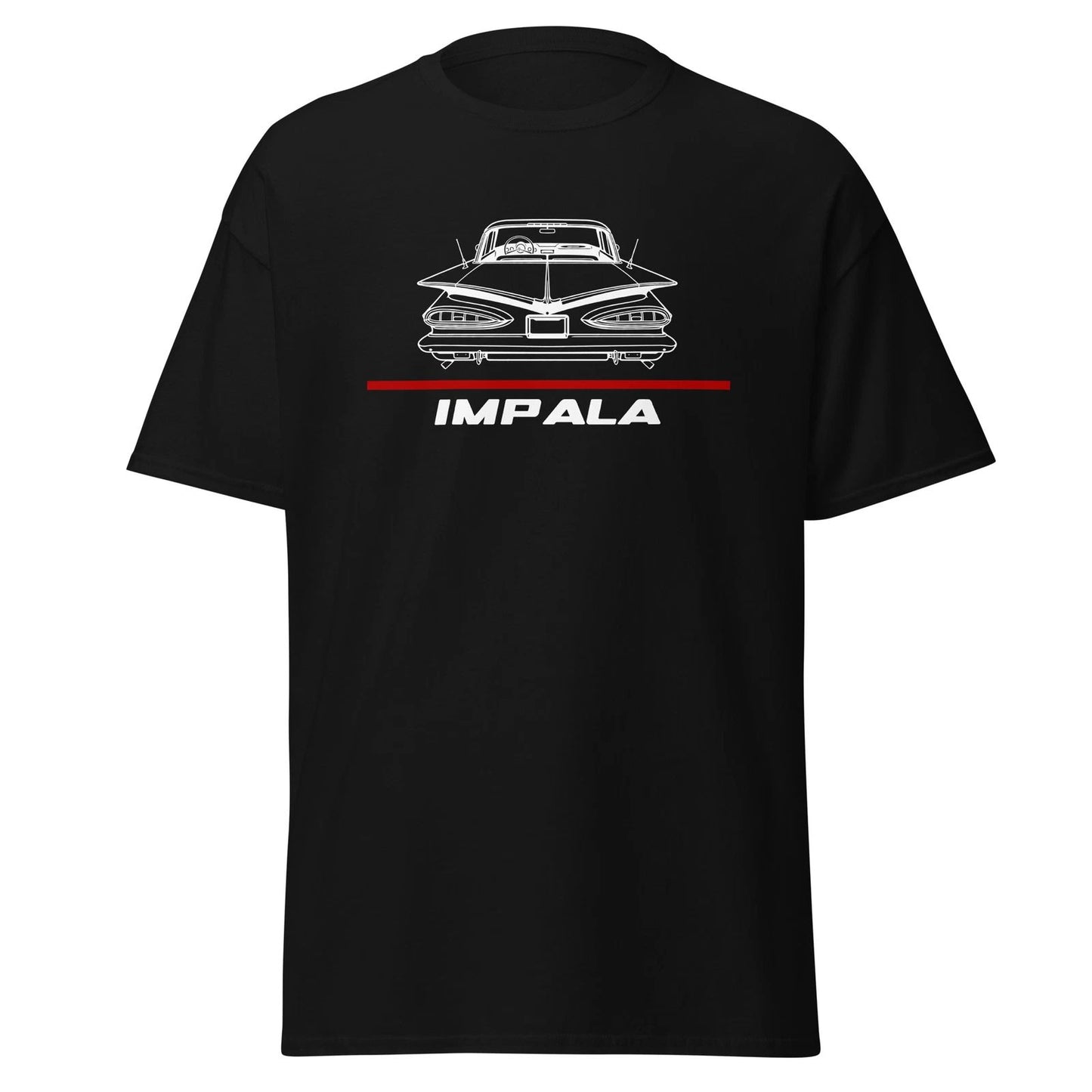 Premium T-Shirt For Chevrolet Impala 1959 Classic Car Enthusiast Birthday Gift
