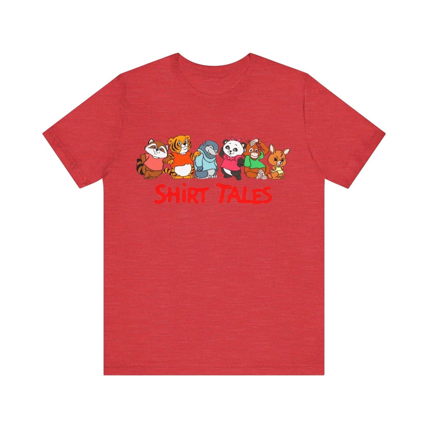 Shirt Tales 80s Saturday Morning Kids Cartoon Tee Shirt