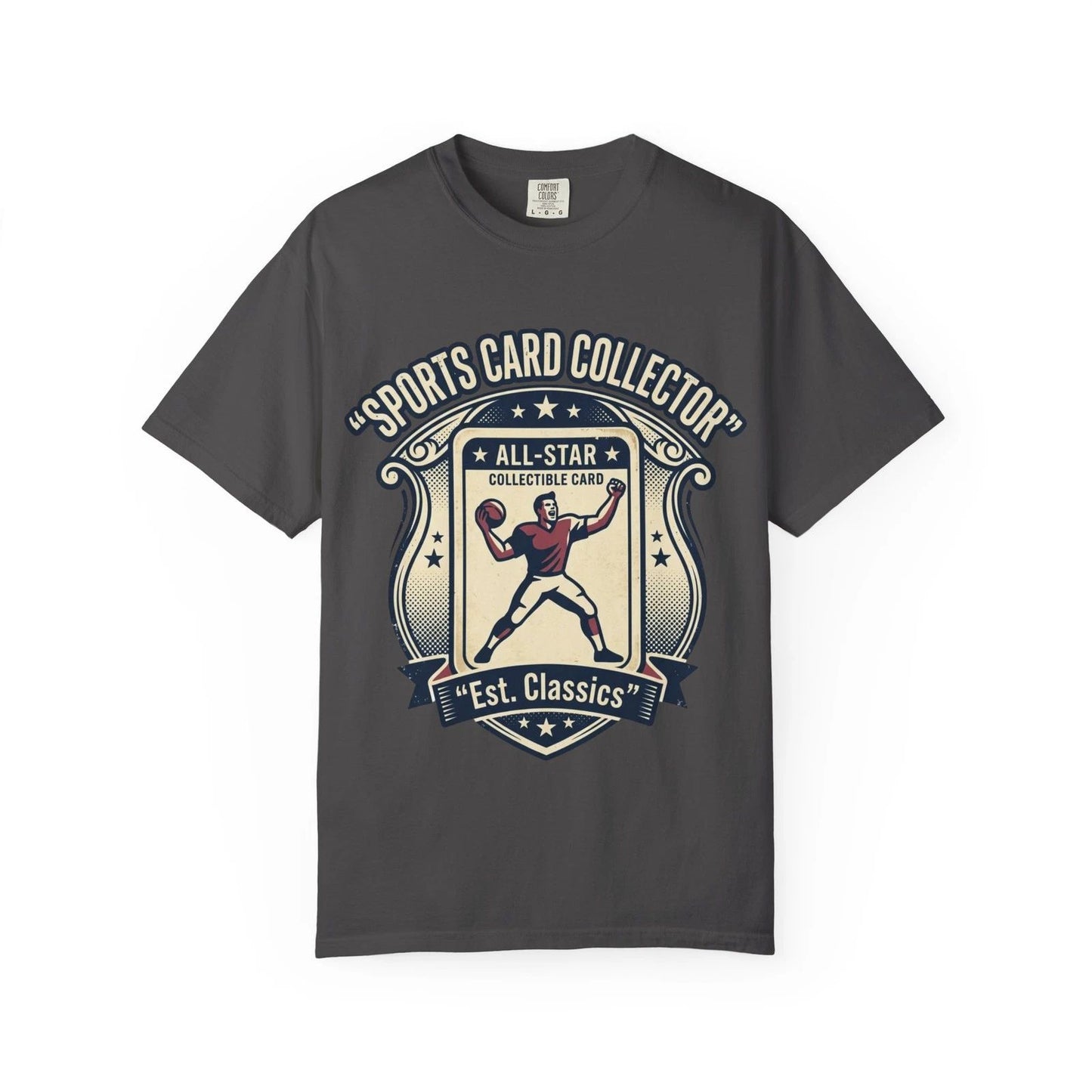 Sports Card Collector Tee | All-Star Vintage Baseball Trading Card Design
