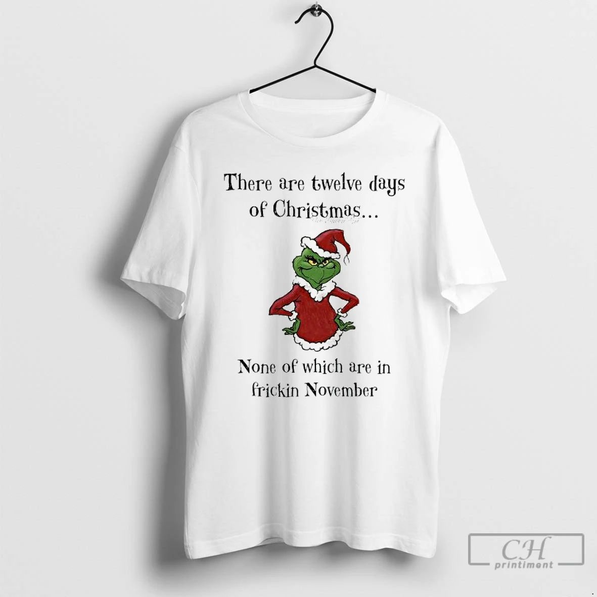 Premium Grinch There Are Twelve Days Of Christmas The Duckit List None Of Which Are