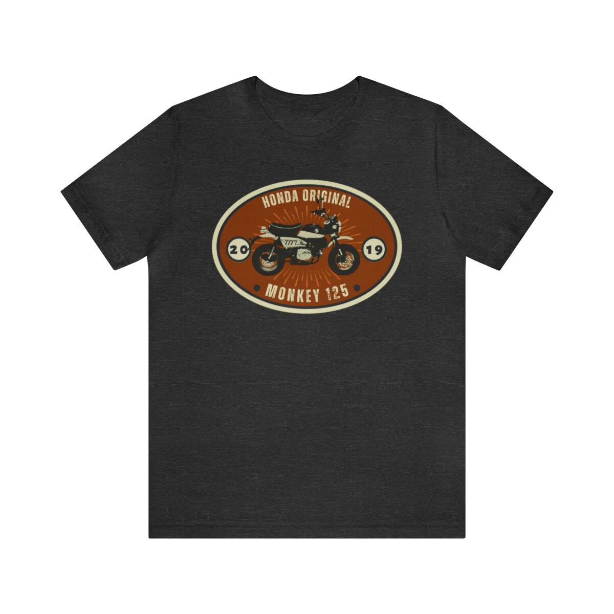 Honda Monkey 125 Retro Unisex Jersey Short Sleeve Tee